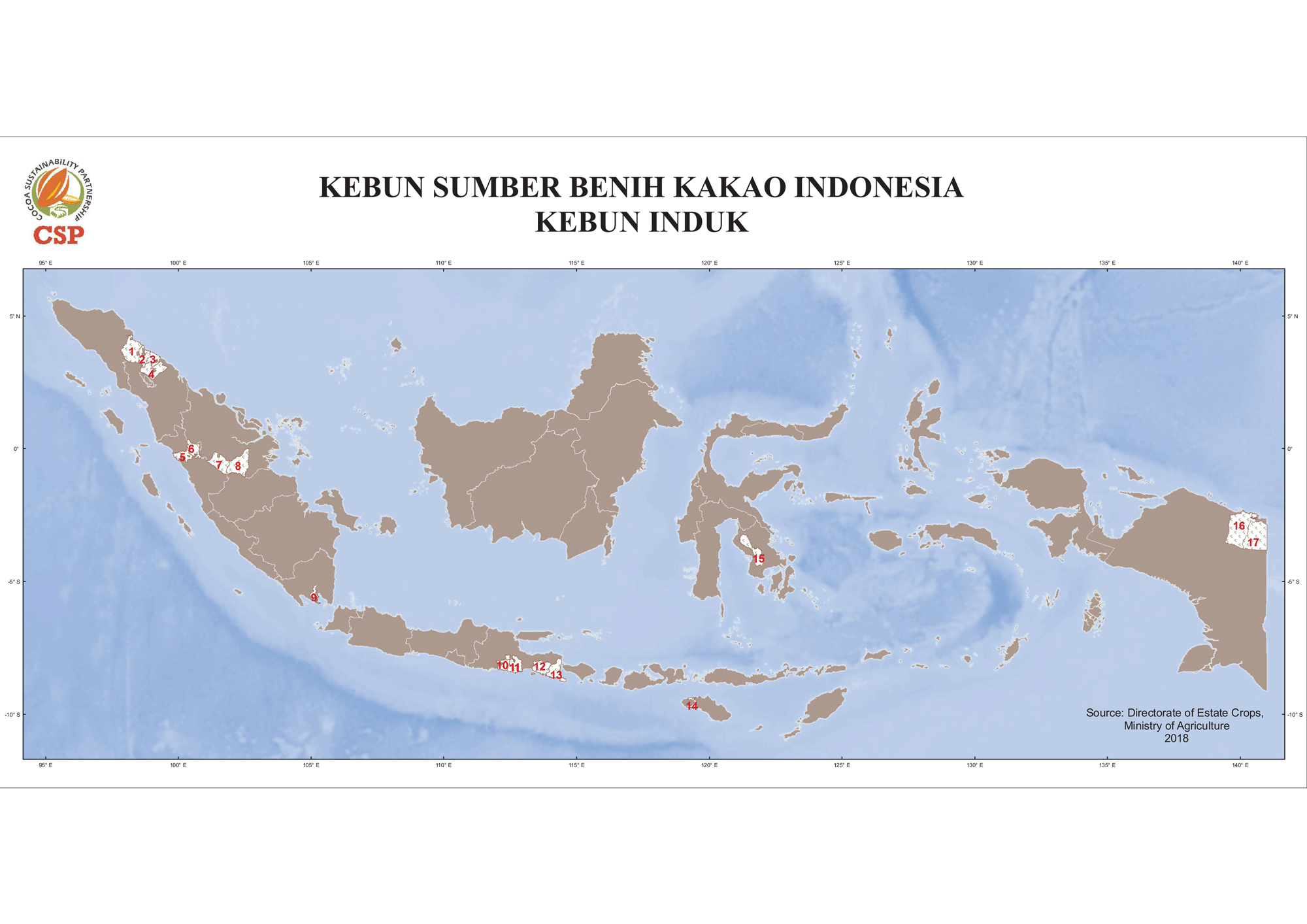 Cacao Seed Sources in Indonesia: Seed Garden